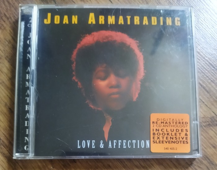 CD Joan Armatrading &ndash; Love &amp; Affection [ 2 x CD Compilation ]