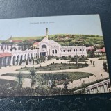 Carte postala Salutari de la Baile Ocna Sibiului , Cazinoul si Baile Calde