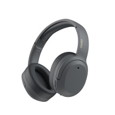 CASTI Edifier, wireless, cu fir, standard, utilizare multimedia, smartphone, microfon pe casca, conectare prin Bluetooth 5.2, USB-C, ANC, gri, &quot;W820NB