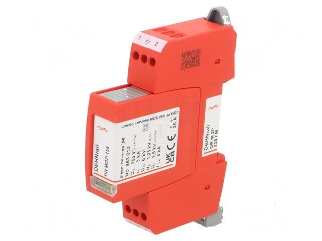 Limitator de supratensiuni pentru şină DIN IP20