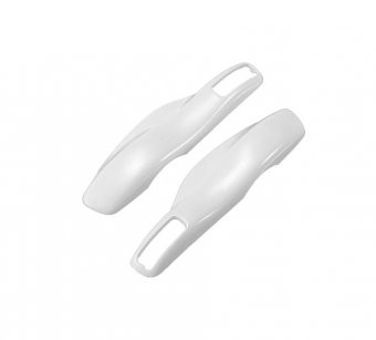 Carcasa laterala alba Topautochei&amp;reg; pentru Porsche Boxster Cayenne Panamera Macan Cayman 911 918 996 997 991 foto
