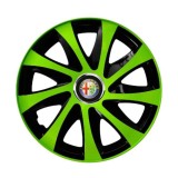 Cumpara ieftin Set 4 capace roti Extra drift green R13 pentru gama auto Alfa Romeo, Autohelix MSA