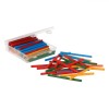Bețișoare de Numat Multicolor, 7.5cm, Set 100 buc, Material Bambus, Oem