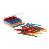 Bețișoare de Numat Multicolor, 7.5cm, Set 100 buc, Material Bambus, Oem