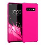 Husa Kwmobile pentru Samsung Galaxy S10 Plus, Silicon, Roz, 49028.77, Carcasa