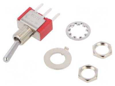 Comutator Basculant SPDT ON-ON 2A/250VAC 5A/28VDC foto
