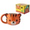Cană mare ceramică Adoramals cu Cap de Tigru 700ml