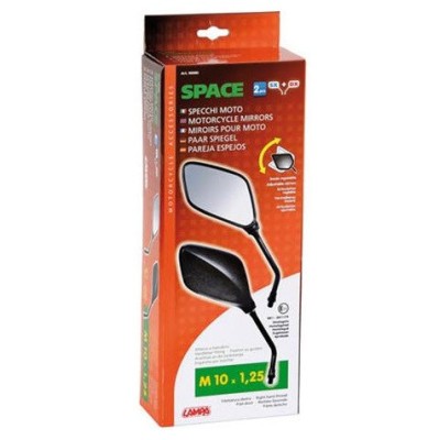 Set oglinzi universale ATV-uri-motociclete filet 10 mm (M10x1.25) - set 2 bucati (Lampa) foto