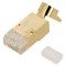Conector RJ45 ecranat Cat 6a Cat 8.1 8 pini 22AWG-24AWG