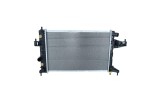 Radiator Opel Corsa C 00-06, Tigra 04-09, motor: 1.4, 1.8, 540x378x23, Aluminiu/ Plastic etansat mecanic, 1300238; 9196691