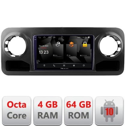 Navigatie Mercedes Sprinter 2018- Android Octa Core 720p 4+64 DSP 360 camera carplay android auto CarStore Technology