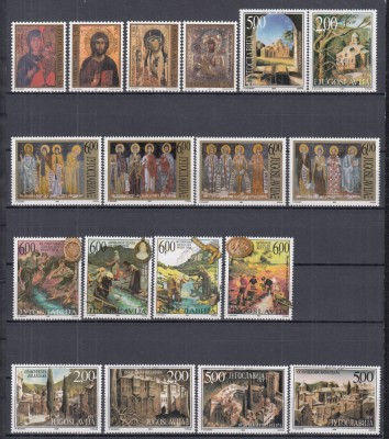 IUGOSLAVIA 1997/1998/1999 MULTIPLE SERII MNH foto