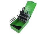 Set burghie HSS pentru metal și oțel RECA, casetă plastic
