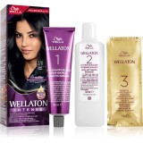 Wella Wellaton Intense Culoare permanenta pentru par cu ulei de argan culoare 2/0 Black 1 buc