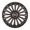 Set 4 Capace Roti, potrivite jantelor de R14, pentru Kia, model dino Negru, Autohelix MSA
