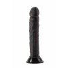 Dildo Negru, Ultra Soft Dildo Black, subtire, 14 cm x 2,5 cm (DB)