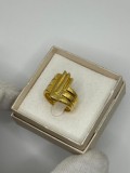 INEL AUR 18K - Facut Manual - Grecia - Lat - 8.4g - Doar 379 lei/gr. !, 46 - 56, Galben