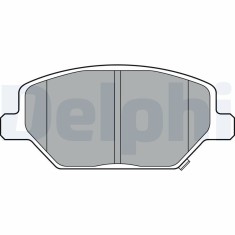 DELPHI LP3371 set placute frana,frana disc