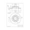 Set disc frana Audi 80 B4 Avant (8c5) 09.91-01.96, 80 B5 Avant (8d5) 09.91-07.95, A4 B6 (8e2) 11.00-12.05, A4 B6 Avant (8e5) 02.00-12.05, A4 B6 Conve