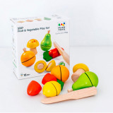 Cumpara ieftin Set joaca - Fruit &amp; Vegetable Play Set | Plan Toys