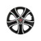 Set 4 Capace Roti 16 inchi (R16) Bis Gri-Negru, Compatibile Cu Range Rover