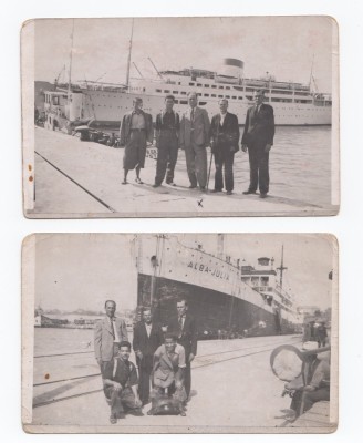 Carte Postala - 1934 Portul Constanta - Vaporul Alba Julia foto