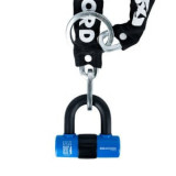 Lanț anti-furt cu lacăt Chain8 OXFORD colour black 1000mm chain link 8mm (with a padlock)