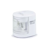 Ascutitoare electrica pt creioae 6-12 mm dubla alb Rapesco PS12