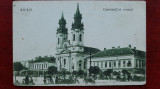 Arad-Catedrala ort.-romana-C.P.circ., Circulata, Printata, Iasi