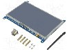 Afisaj TFT, grafic, rezolutie 1024x600, 7", 3,3...5V DC, WAVESHARE - 12104