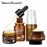 Kit de ingrijire intensiva cu retinol Cremă de față+Ser de față+Ser de ochi+Cremă de ochi Retinol Anti-&amp;icirc;mbătr&amp;acirc;nire Re&amp;icirc;nnoire a pieli