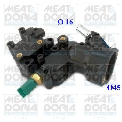 MEAT &amp; DORIA 93139 Flansa lichid racire