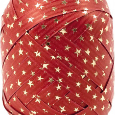 Rola panglica decorativa pentru cadouri ,12mx10mm,rosie,SUSY CARD