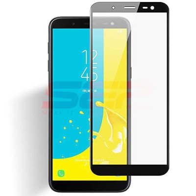 Geam protectie display sticla 5D FULL GLUE Samsung Galaxy J6 BLACK foto