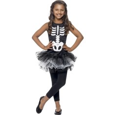 Costumatie Skeleton fetite 7-9 ani