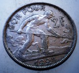 F.515 LUXEMBOURG LUXEMBURG 2 FRANCS FRANCI 1924, Europa, Nichel