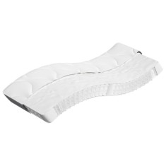vidaXL Saltea cu arcuri buzunar, fermitate medie, 70x200 cm