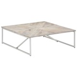 Cumpara ieftin Masuta de cafea, 110 x 110 x 36 cm, lemn masiv de mango