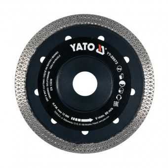 Disc diamantat pentru gresie Yato YT-59972, 125x1.6mm foto