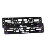 Set Suport Numar Inmatriculare Personalizate M Power
