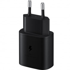 Incarcator Priza, Fast Charging, 25W, USB Type-C, Bulk TA800, Pentru Galaxy S21, S21 Plus si S21 Ultra, Negru foto