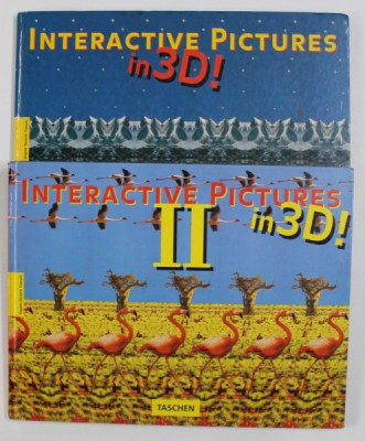 INTERACTIVE PICTURE IN 3 D ! TWO VOLUMES , 1994, TEXT IN ENGLEZA , GERMANA , FRANCEZA foto