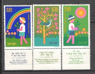 Israel.1975 Ziua copacilor-cu tabs MI.171 foto