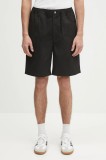 Norse Projects pantaloni scurți Ragnar Fine Broken Twill Shorts culoarea negru, N35.0620.9999