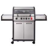 Gratar Pe Gaz Cu 4 Arzatoare, Inox, Enders Monroe Pro 4 Sik Turbo, 153X58X118Cm