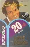 Julio Iglesias - 20 + 3 Spanish Love Songs, Caseta audio