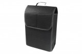 Organizator geanta portbagaj auto FB01 AMiO, universal pentru orice masina, cu maner, 2 buzunare, montaj usor, negru, 26x14x32