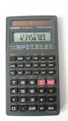 CALCULATOR CASIO FRACTION foto