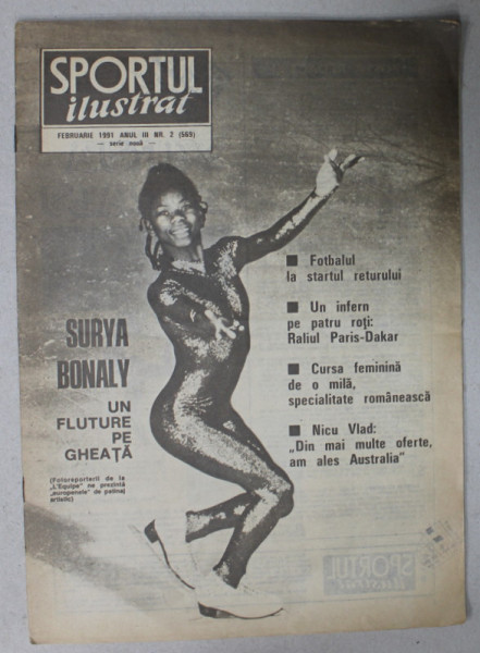 SPORTUL ILUSTRAT , REVISTA , NR.2 , 1991