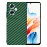 Husa Oppo A79 5G Asteroid GSM Carbonite FiberShell, verde
